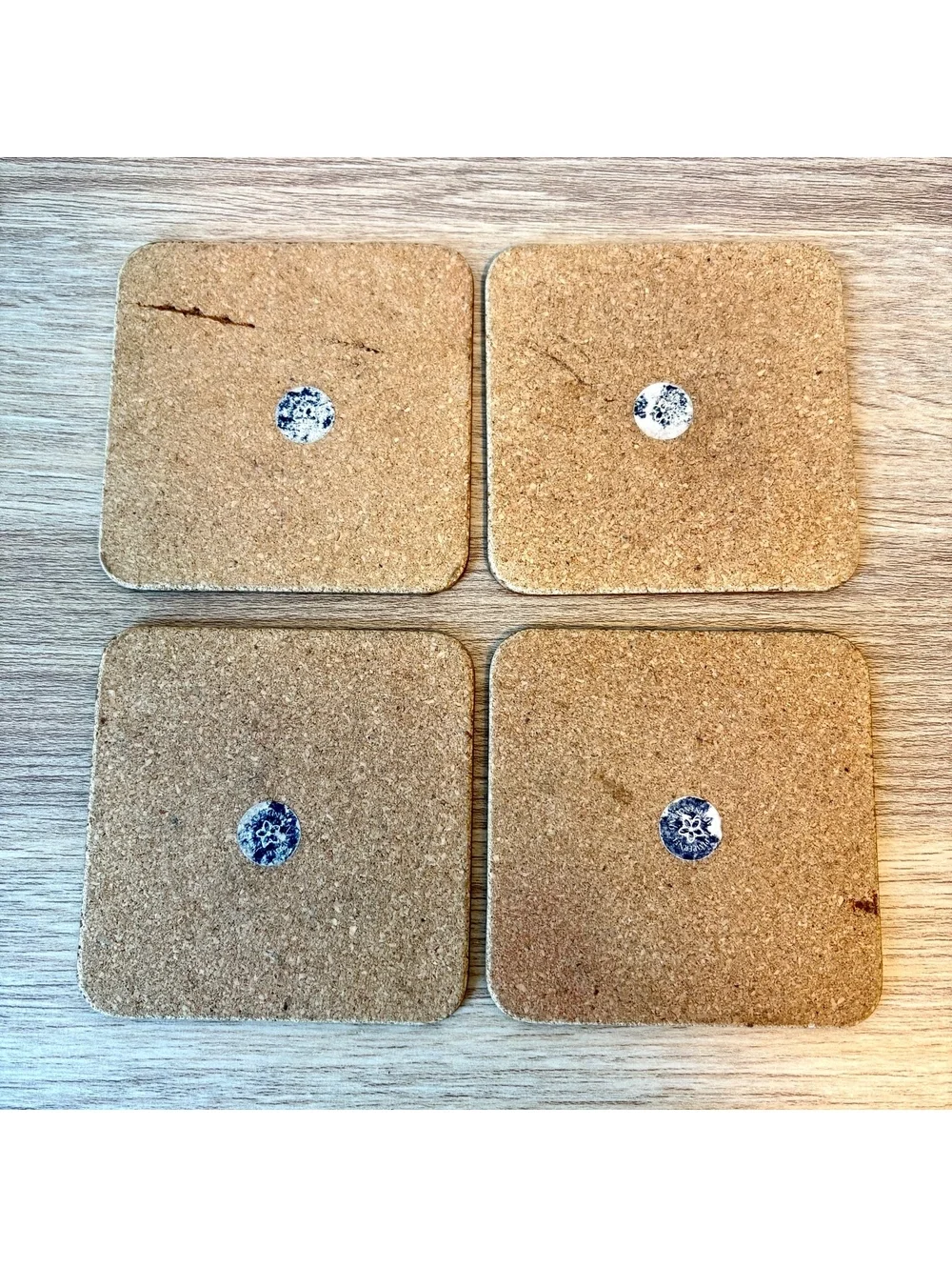 Pimpernel Drink Coasters, Set Of 4, Vintage Map Design Square Made In England